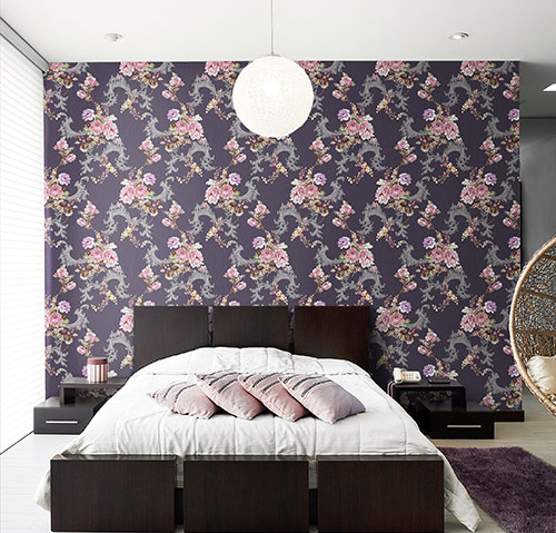 floral wallpaper rm84025