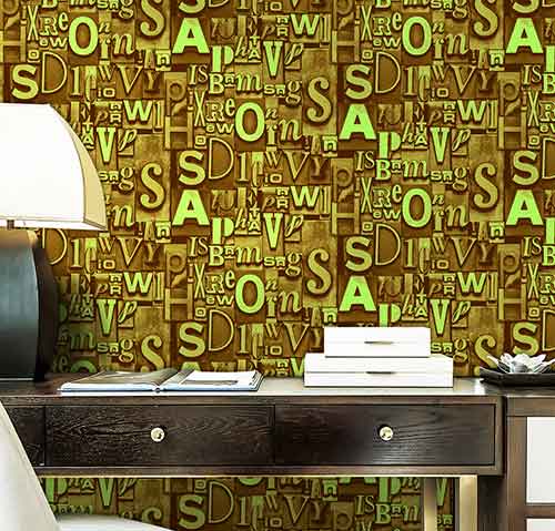 3d pvc wallpaper lf10804