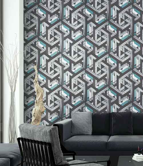 3d pvc wallpaper rm84065