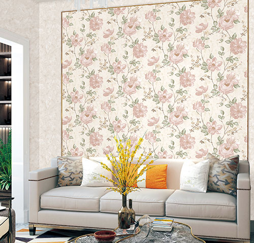 floral wallpaper lb6092