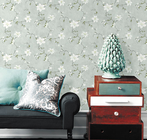 floral wallpaper rl 10061