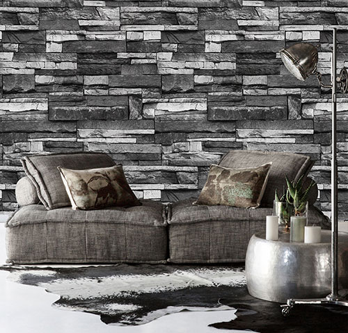 stone effect wallpaper lf10402