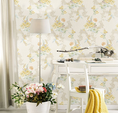 floral wallpaper rm84022