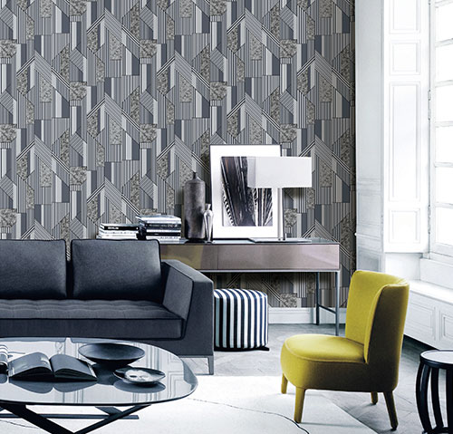 geometric wallpaper rm86063